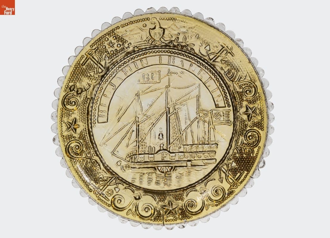 Cup Plate, 1830-1860