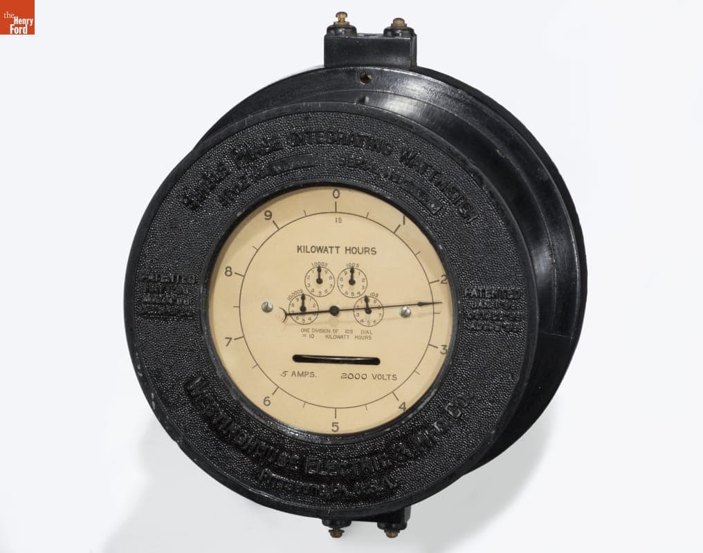 Westinghouse Type C Switchboard Wattmeter, 1906-1911