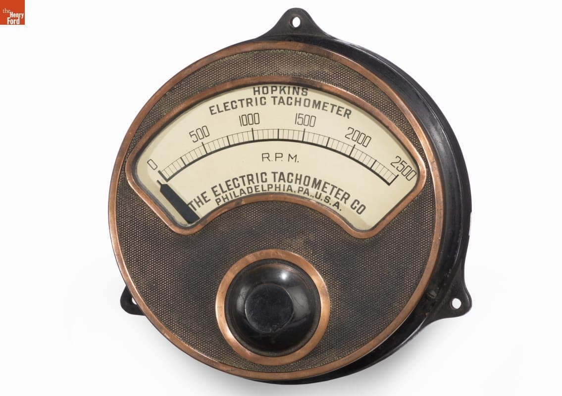 Electric Tachometer Company Type D7Y Tachometer, circa 1913