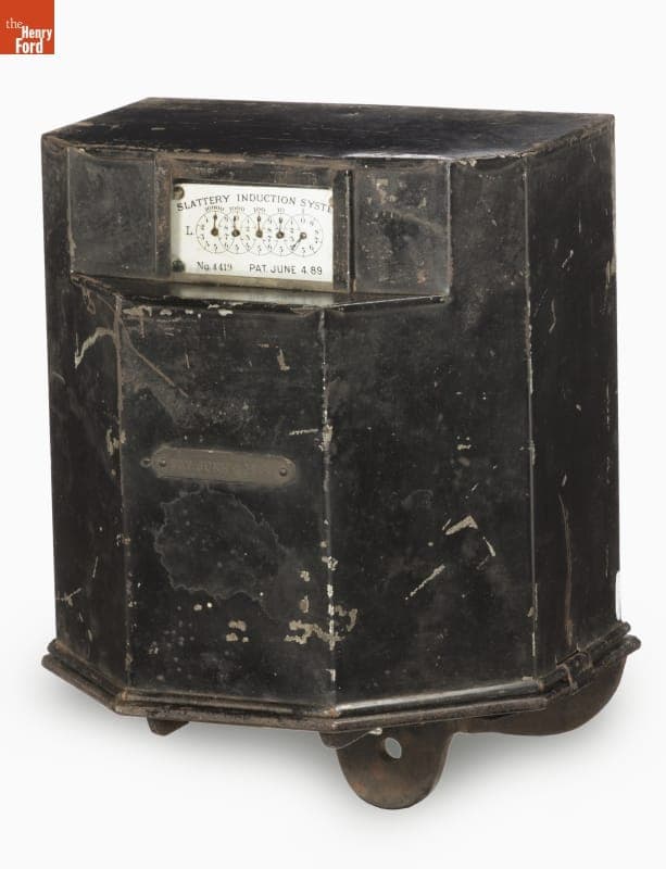 Fort Wayne Slattery Induction Meter, 1889-1892