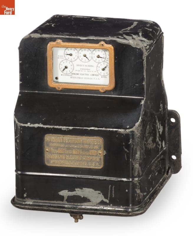 Sangamo Electric Company Gutmann Type A Wattmeter, 1899-1901