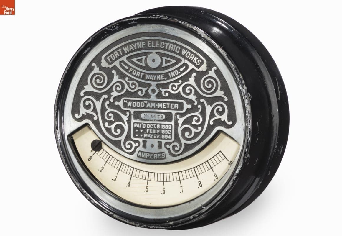 Fort Wayne Wood Ammeter, 1902-1905