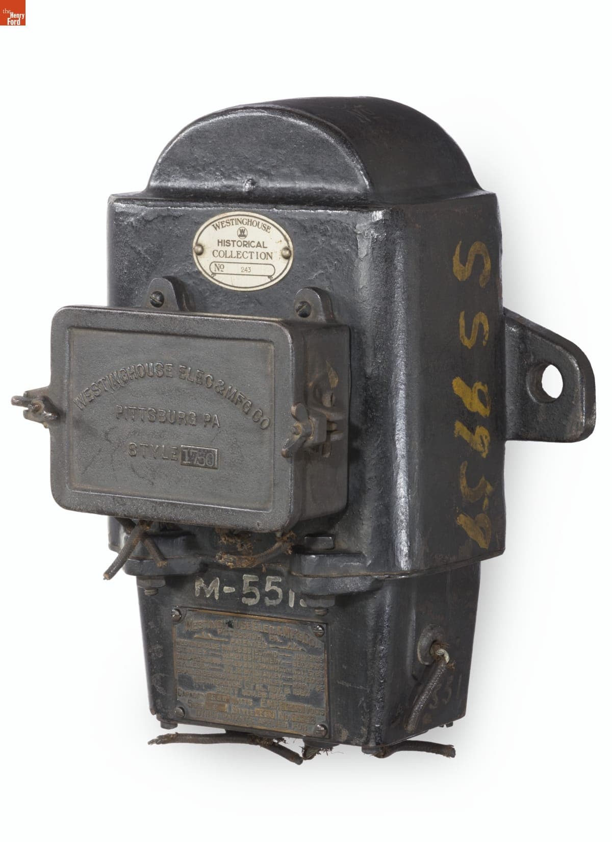 Westinghouse Type CS Transformer and Style 1750 Fuse Block, 1893-1910