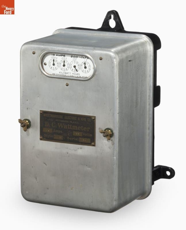 Westinghouse Type DC Wattmeter, 1908