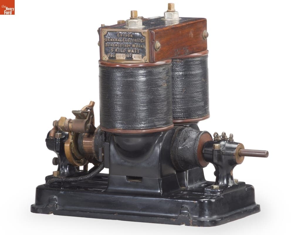 Edison General Electric Company Dynamo, circa 1890