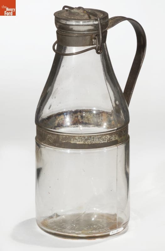 A.G. Smalley Milk Bottle, 1898-1915