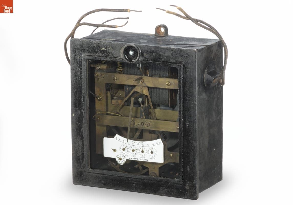 American Electric Company Ammeter, circa 1896