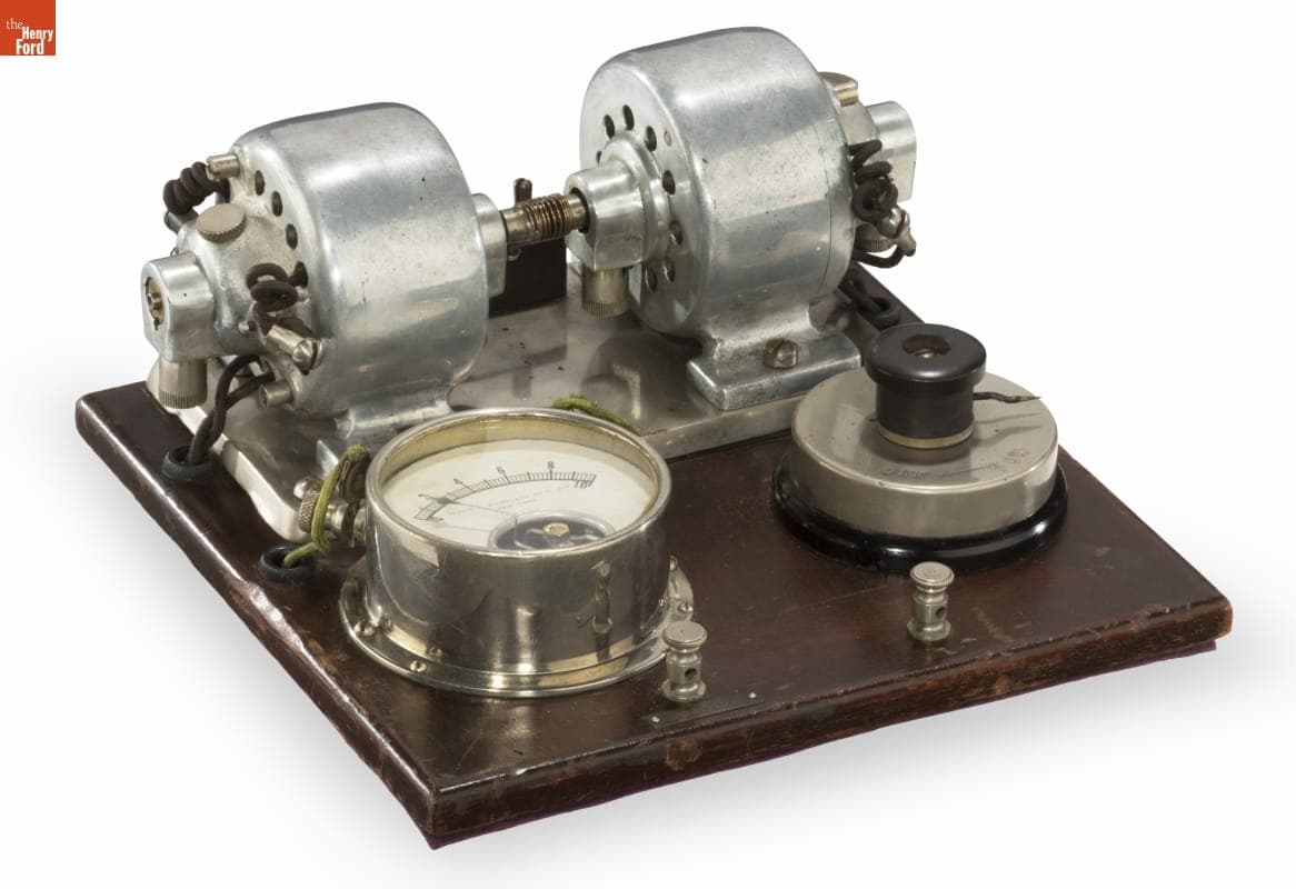 Motor and Waite & Bartlett Meter, circa 1910
