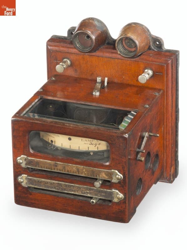 Edison Lamp Company Indicator, 1887-1889