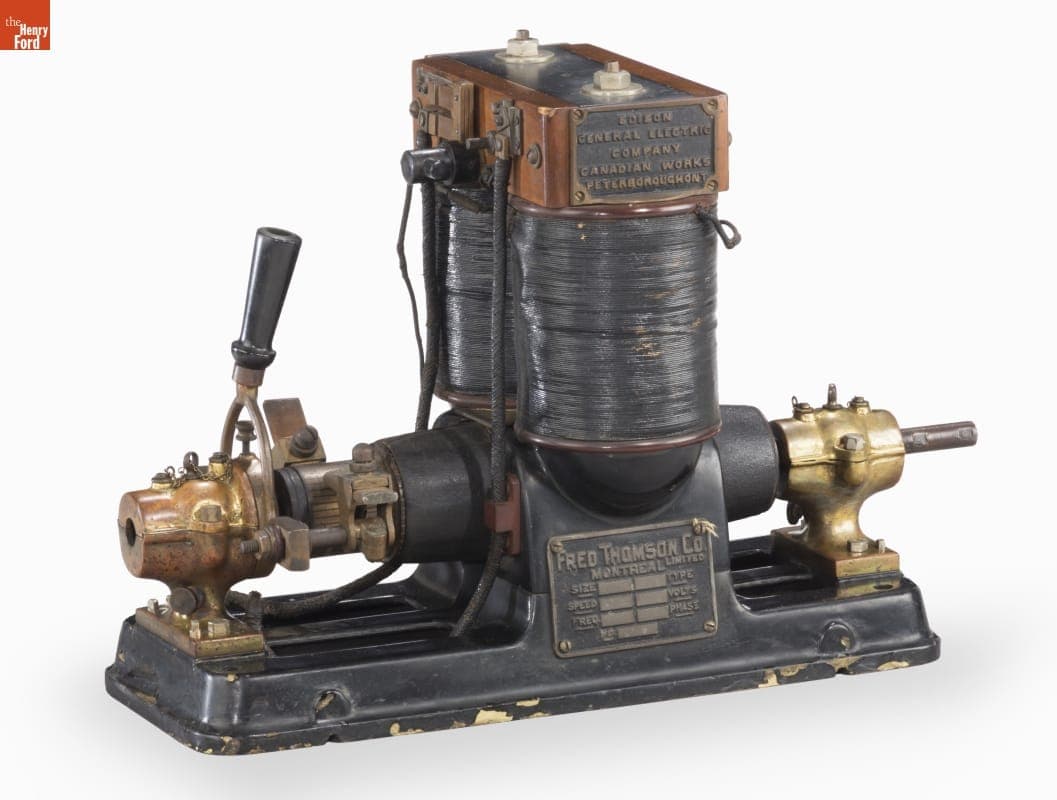 Edison General Electric Company Type O Dynamo, 1889-1892