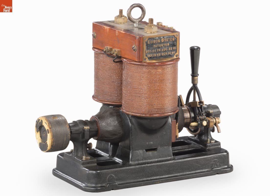 Edison General Electric Company Dynamo, circa 1889