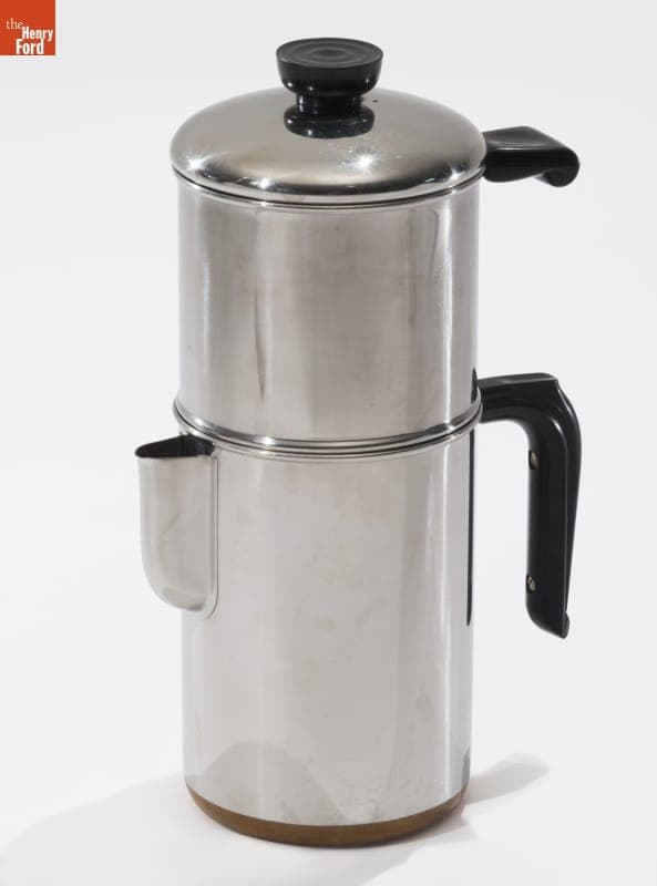 Revere Ware 8-Cup Drip Coffee Maker, circa 1965