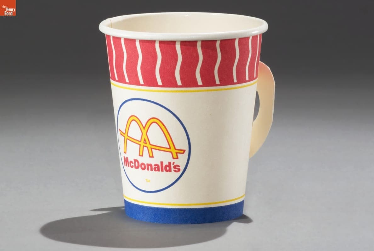 McDonald's Paper Coffee Cup, 1960-1970