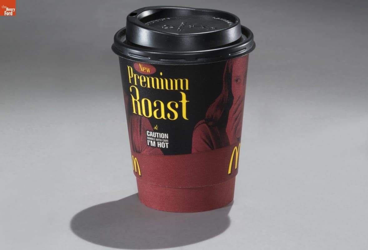 McDonald's Coffee Cup with Sip-top, 2005