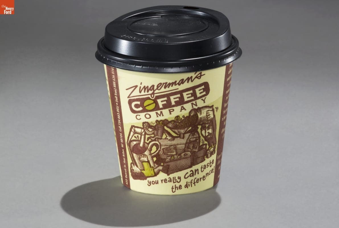 Zingerman's Coffee Cup with Sip-top, 2008-2009