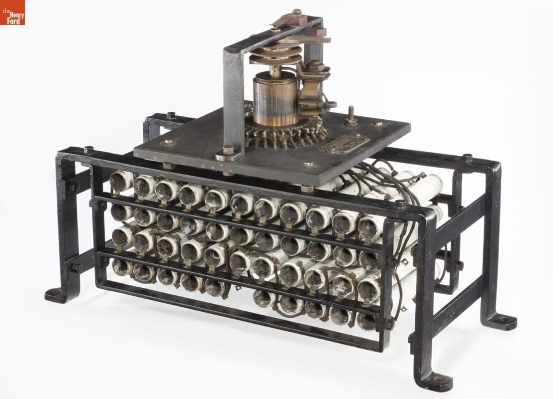Crocker-Wheeler Speed Regulator, Used by the First Unitarian Church of Baltimore, 1893-1900