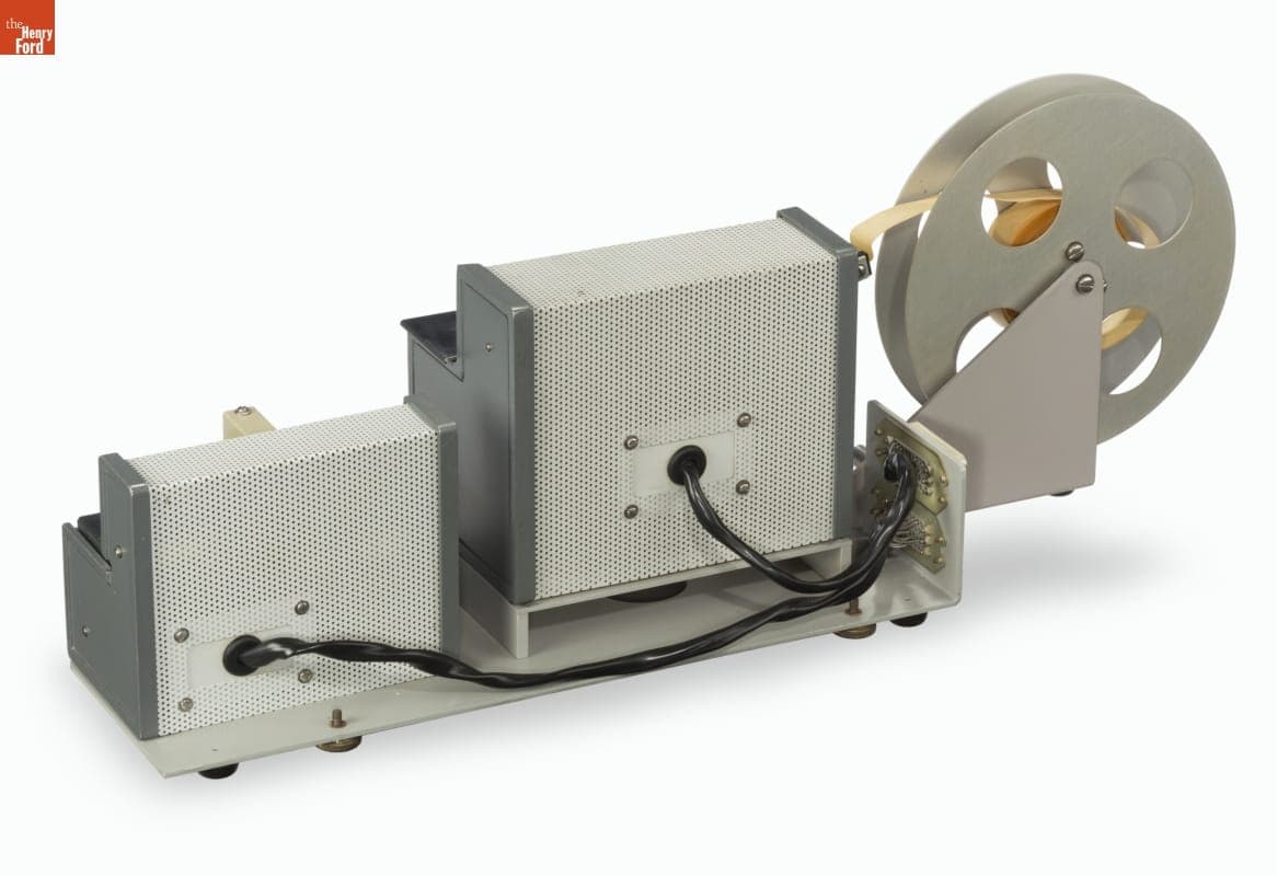 INVAC Paper Punch Tape Reader, circa 1968