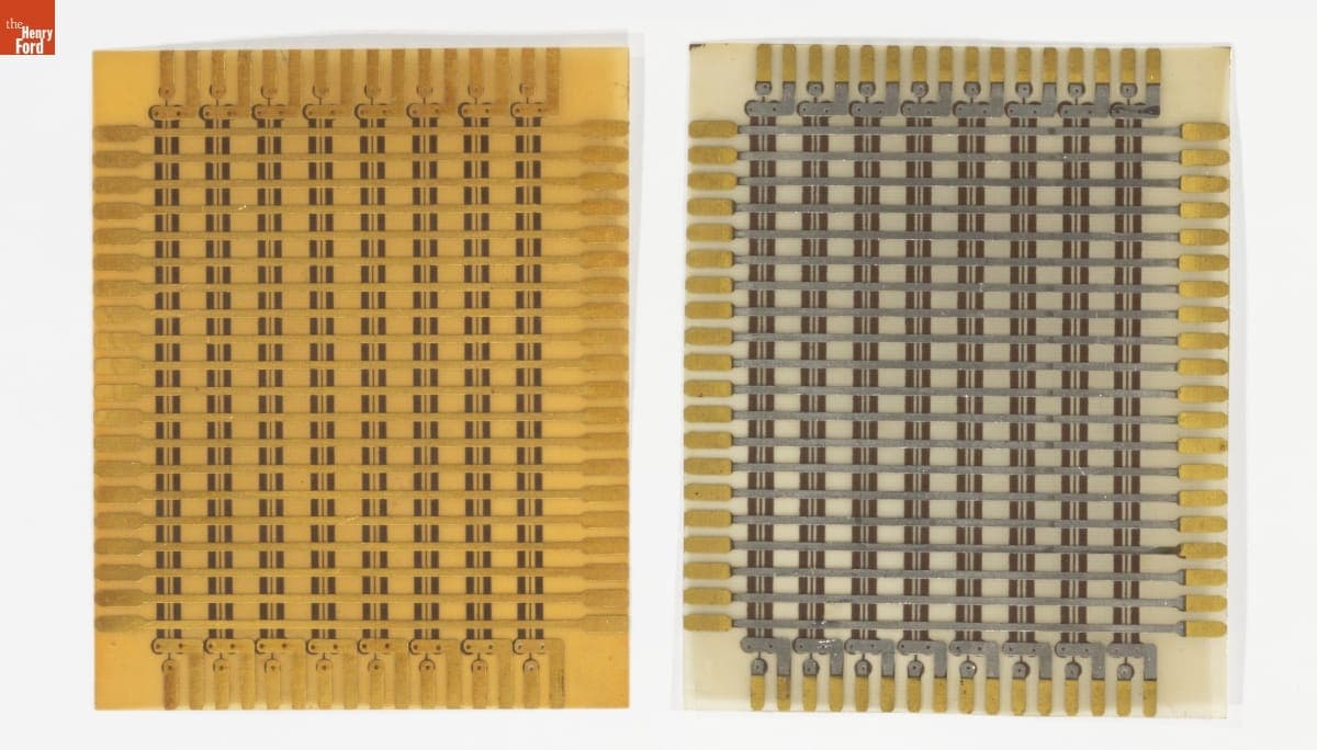 Pieces of Thin Film Memory, circa 1958