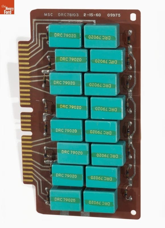 Burroughs "AN/FST-2 Identification Friend or Foe/Selective Identification Feature (IFF/SIF)," for the SAGE Air Defense Radar System, 1960