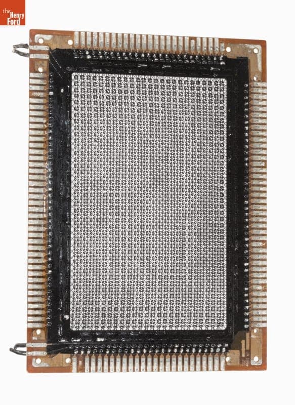 Magnetic Core Memory Plane Used in UNIVAC II, 1958