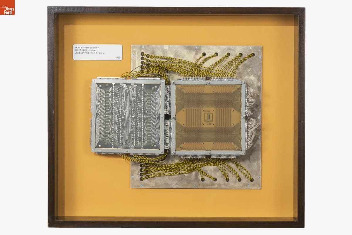 Film Buffer Memory Used on the Sperry Rand UNIVAC 1107 Computer, 1962