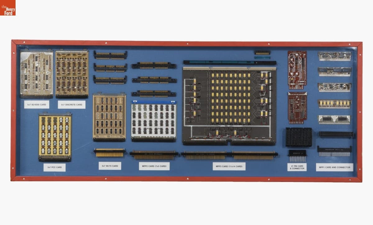 UNIVAC 9000-Series and 90/70 Series Plated Wire Memory Display, circa 1965