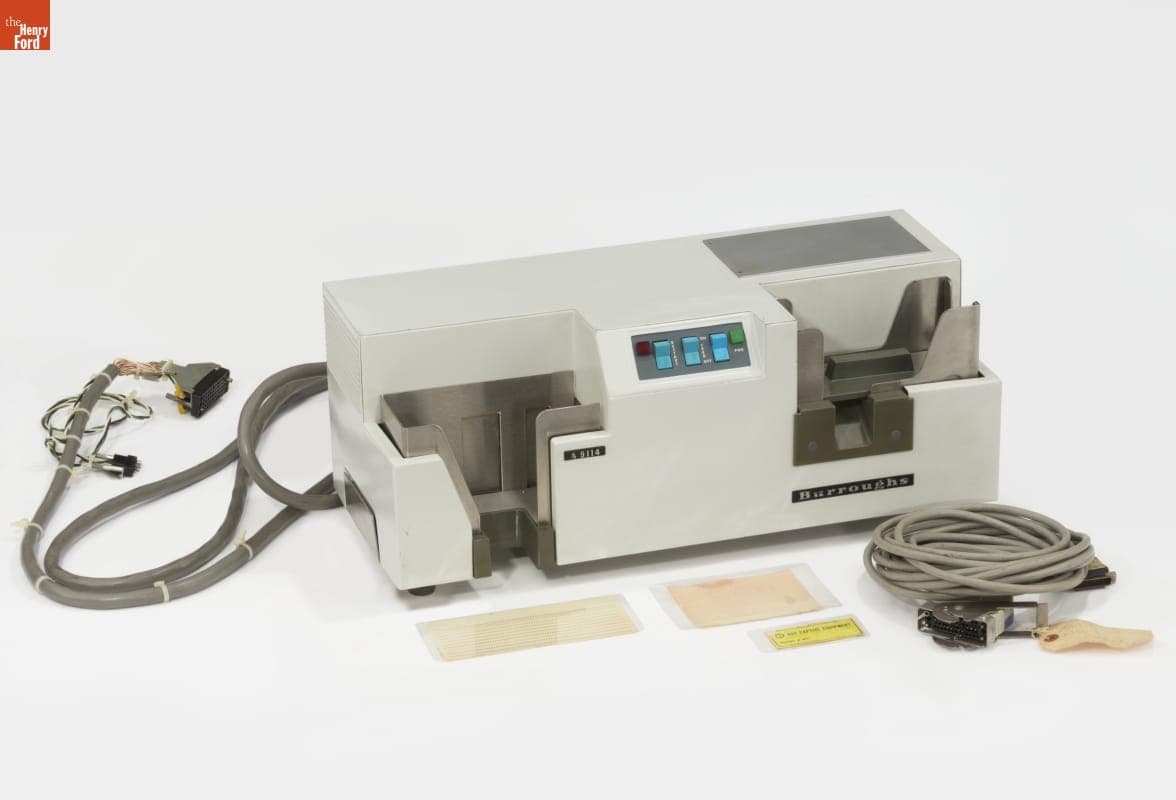 Burroughs "Series A590" Punch Card Reader, circa 1970