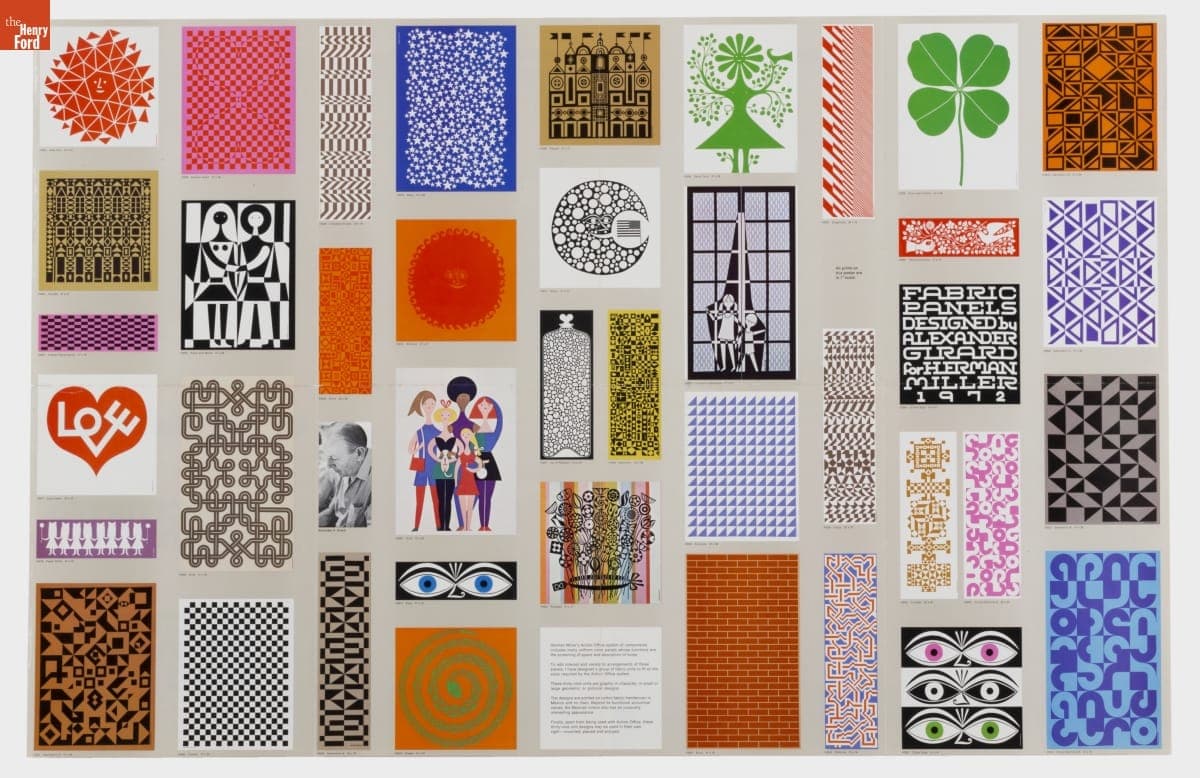 "Herman Miller Environmental Enrichment Designed by Alexander Girard," 1972