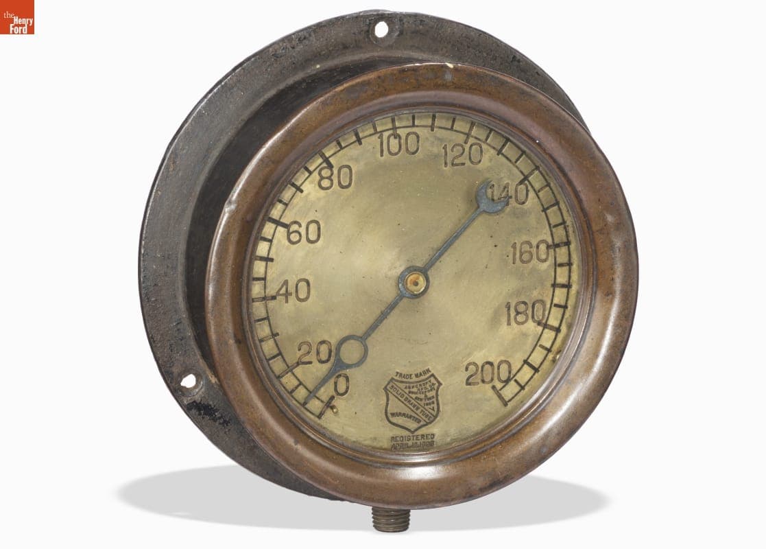 Ashcroft Manufacturing Co. Gauge, 1898-1920