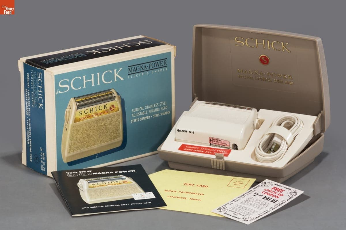 Schick Magna Power Electric Razor, 1963-1967