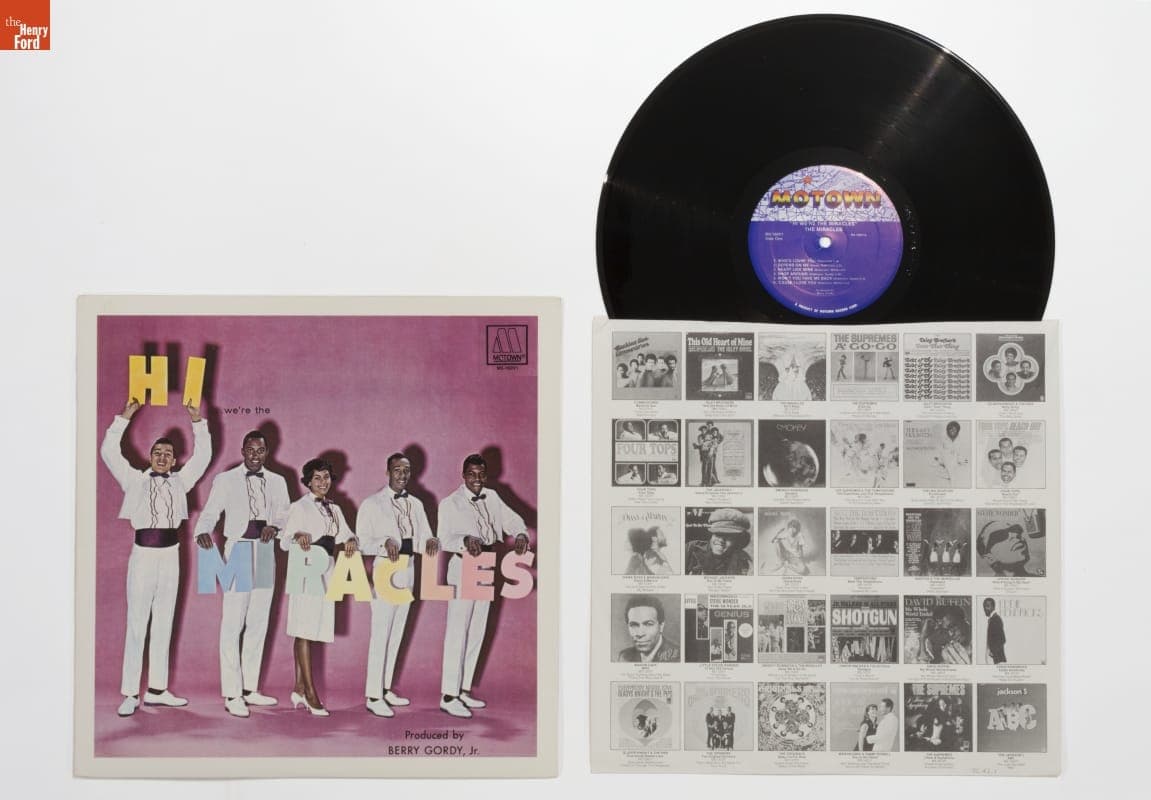 Reissue of "Hi, We're the Miracles" 1961 Record Album