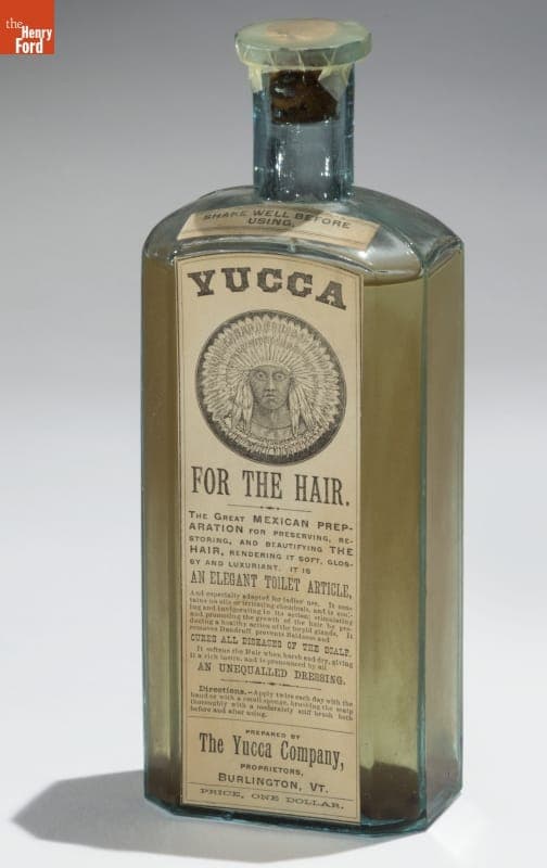 Yucca for the Hair and Scalp, 1890-1901