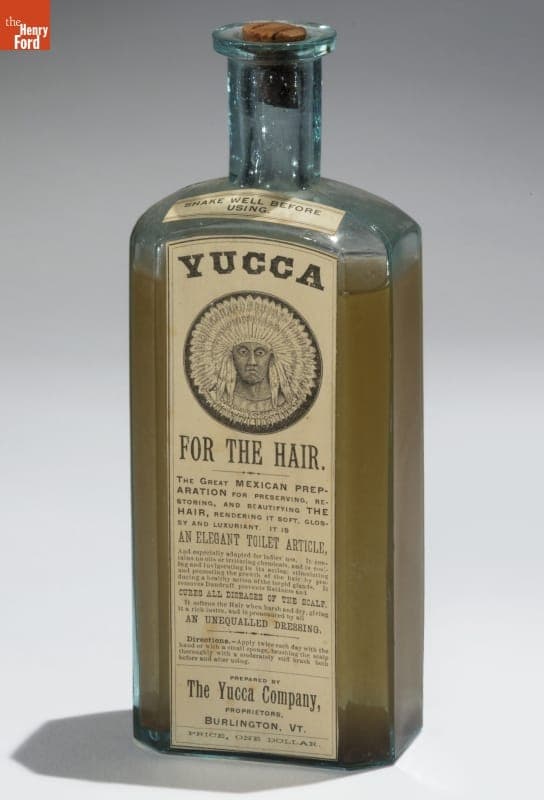 Yucca for the Hair and Scalp, 1890-1901