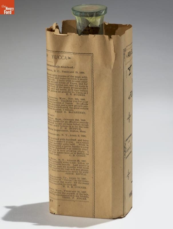 Yucca for the Hair and Scalp, 1890-1901