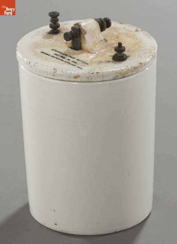 Edison-Lalande Battery, circa 1887