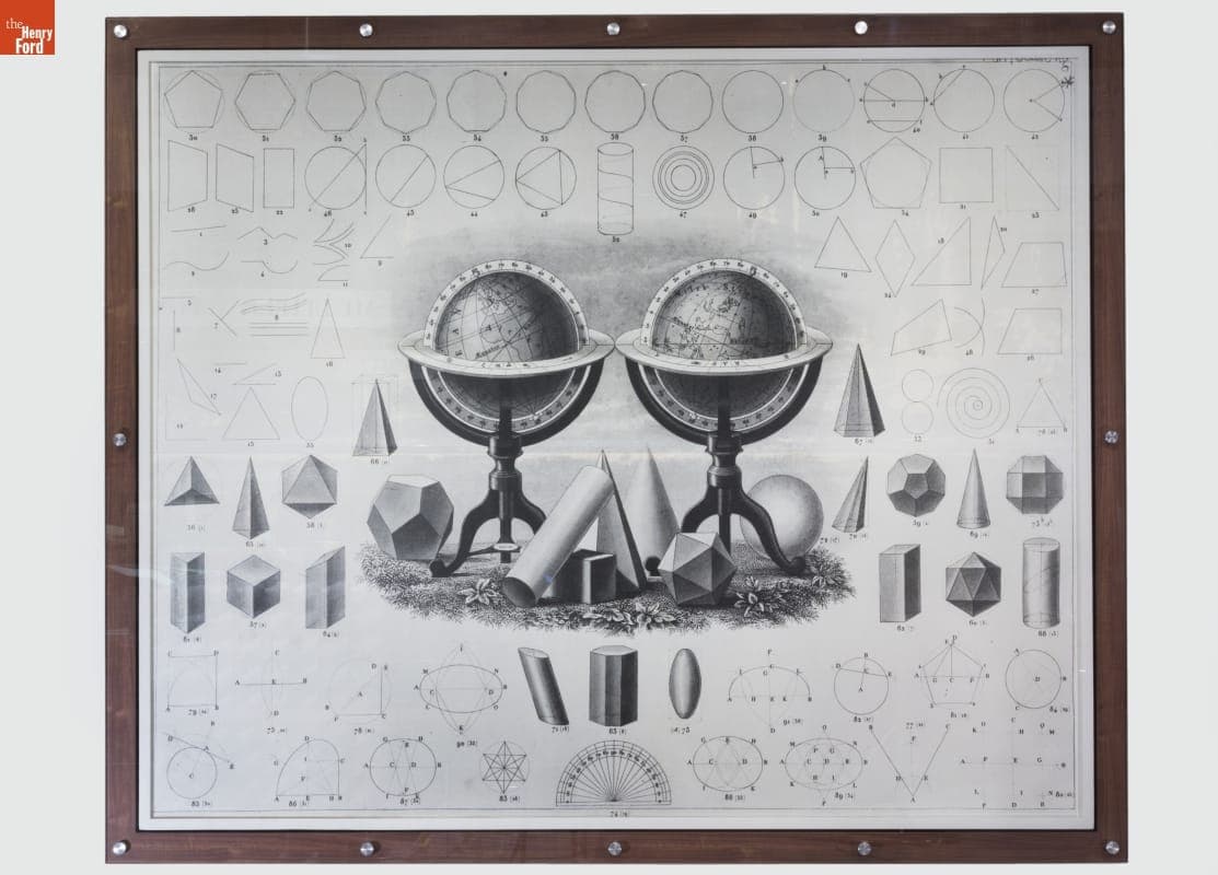 Image Panel from Mathematica: A World of Numbers and Beyond Exhibition, 1960-1961