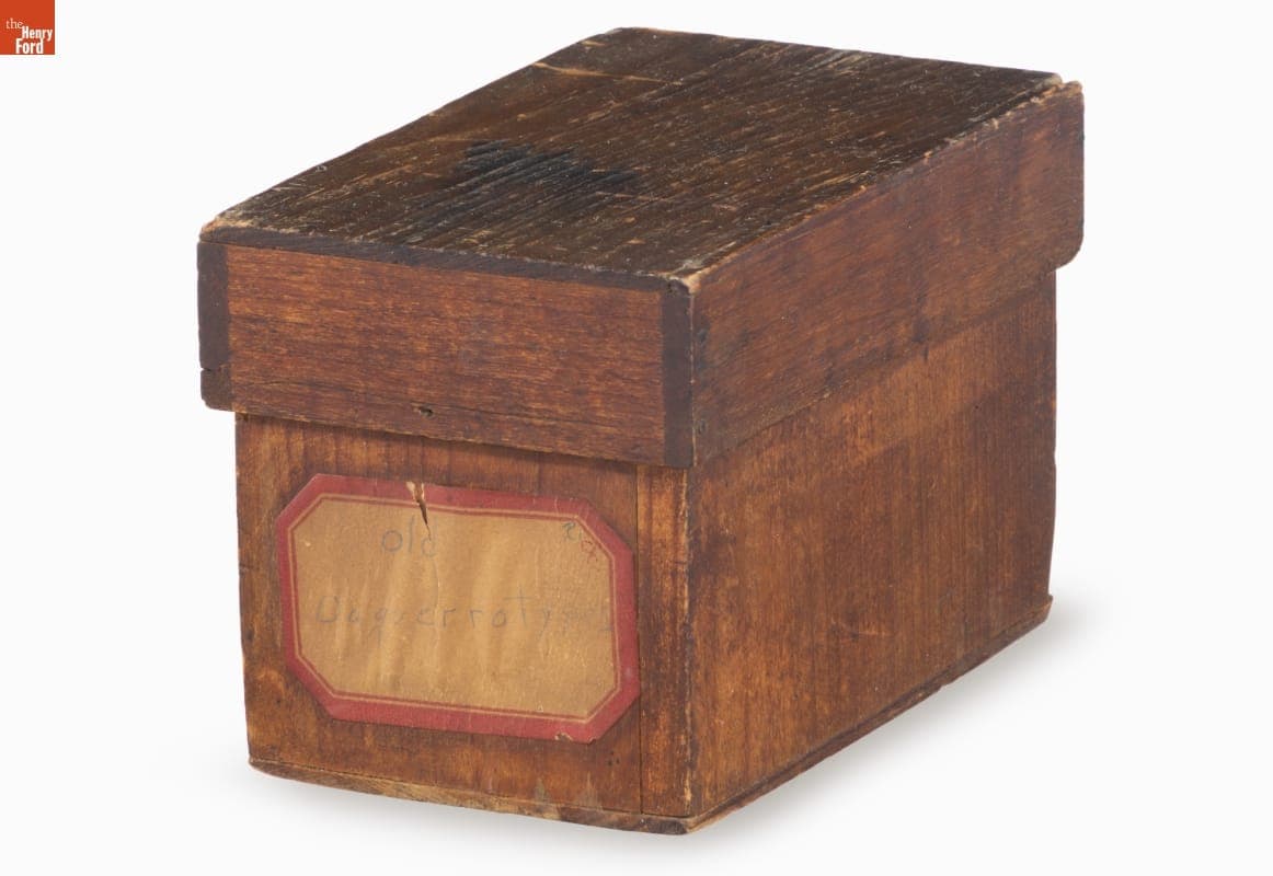 Box for Photographic Plates, Used in Greenfield Village Tintype Studio
