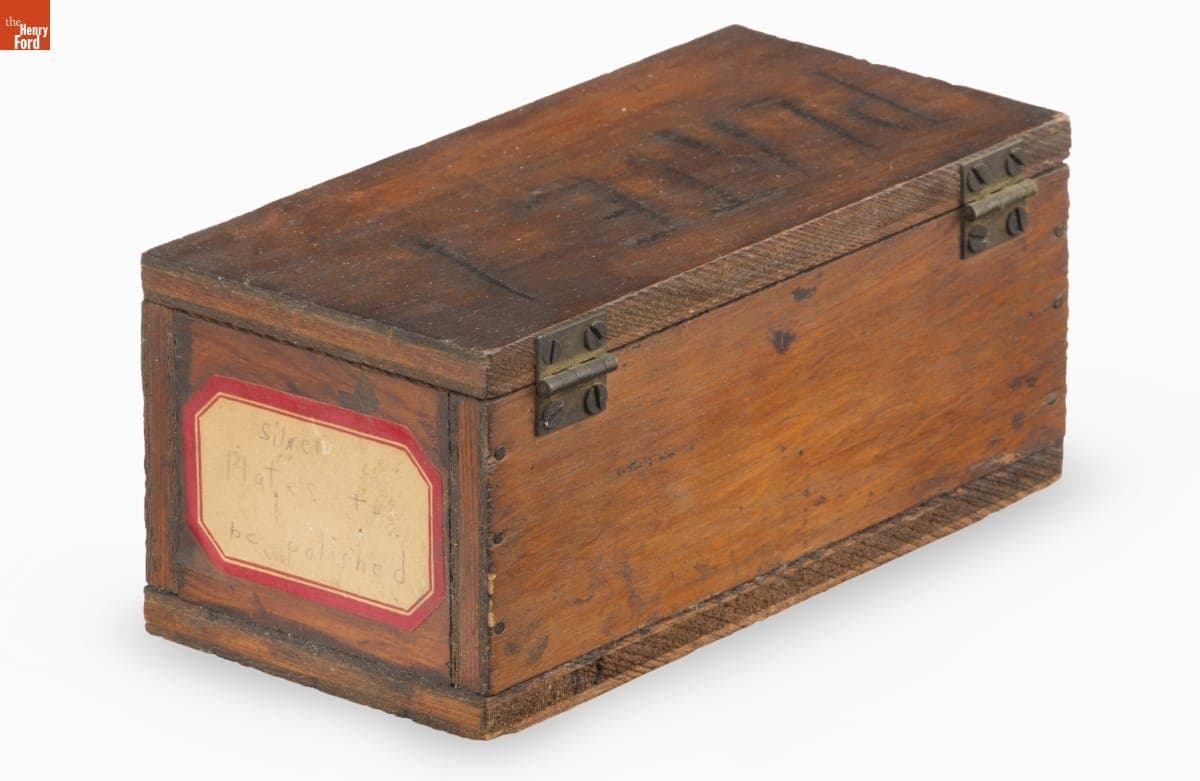 Box for Photographic Plates, Used in Greenfield Village Tintype Studio