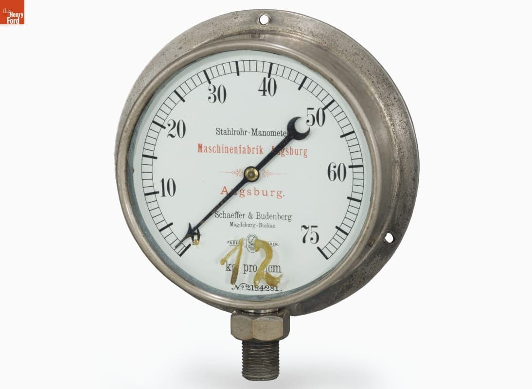 Schaeffer & Budenberg Manometer, 1875-1898