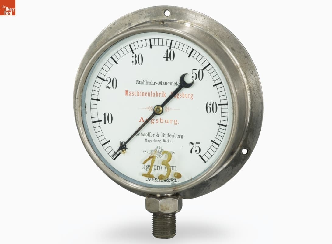 Schaeffer & Budenberg Manometer, 1875-1898