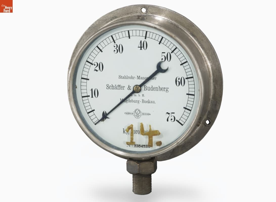 Schaeffer & Budenberg Manometer, 1875-1898