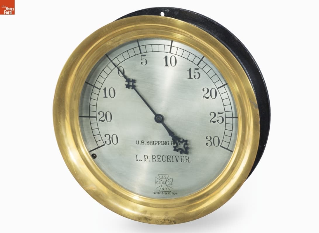 U. S. Gauge Co. Low Pressure Receiver Gauge