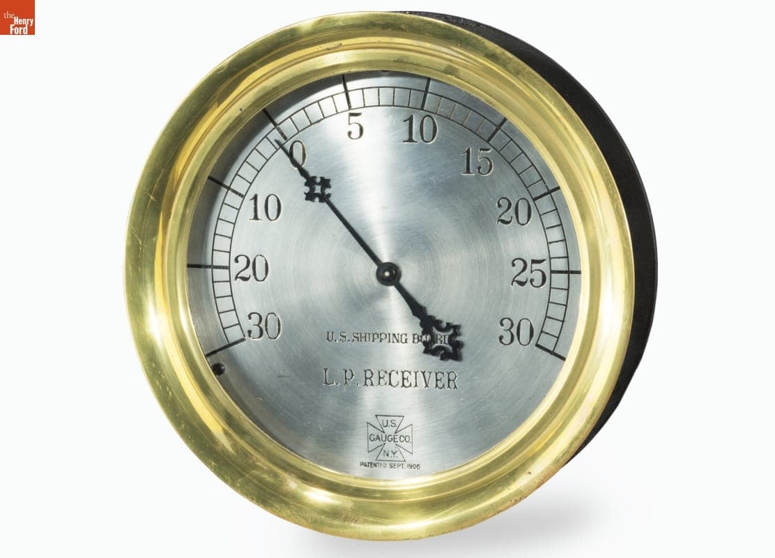 U. S. Gauge Co. Low Pressure Receiver Gauge
