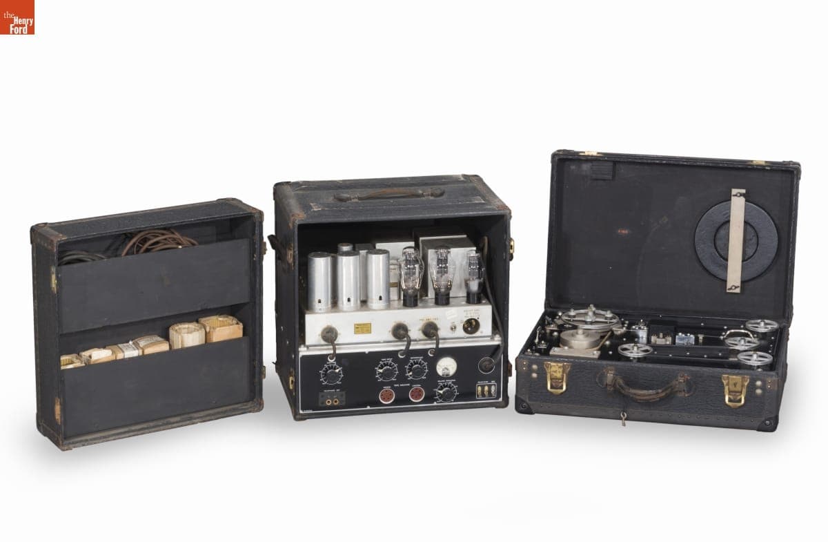 Bell Laboratories and Western Electric Tape Recorder and Amplifier, circa 1934
