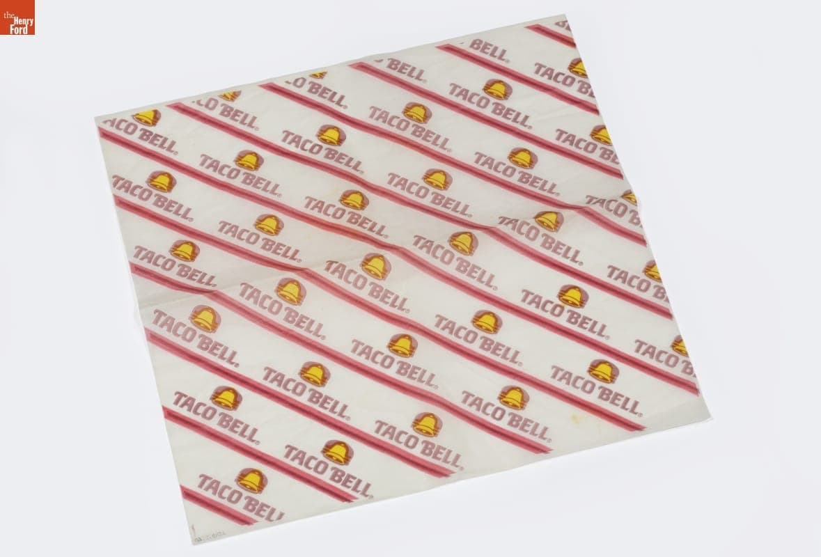 Taco Bell Wrapper, 1990-2000