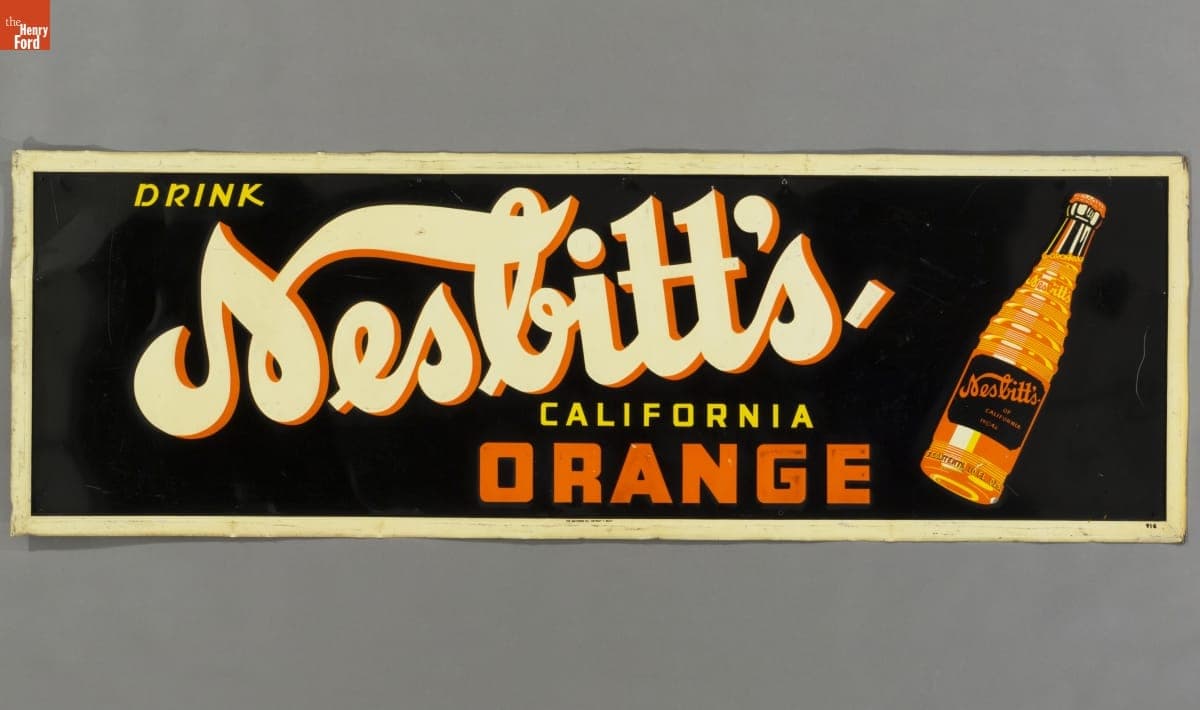 Nesbitt's California Orange Sign, 1946-1950