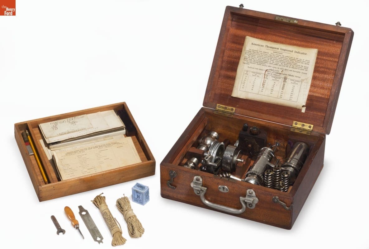 American Steam Gauge Co. Thompson Indicator, 1880-1890