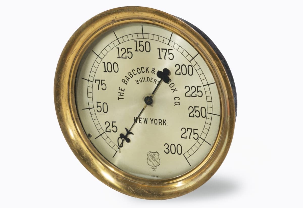 Babcock & Wilcox Pressure Gauge