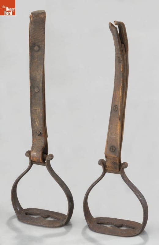 Stirrups with Stirrup Leathers