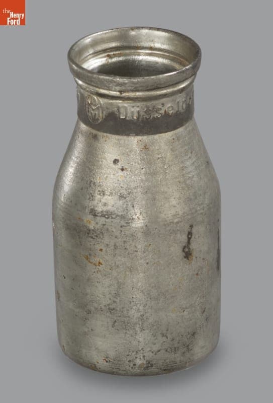 German School Milk Bottle, 1930